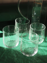 Charger l'image dans la galerie, Ensemble de 4 verres à eau luminarc -  Verre transparent motif tourbillon
