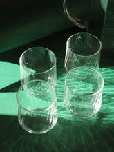 Charger l'image dans la galerie, Ensemble de 4 verres à eau luminarc -  Verre transparent motif tourbillon
