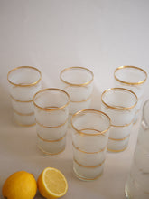 Charger l'image dans la galerie, Verres à eau vintage en verre
