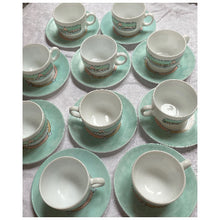 Charger l'image dans la galerie, lot de tasses arcopal mint et rose
